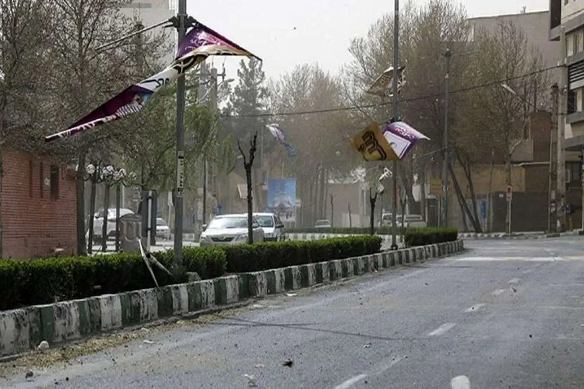 هشدار مدیریت بحران نسبت به وزش باد شدید در تهران
