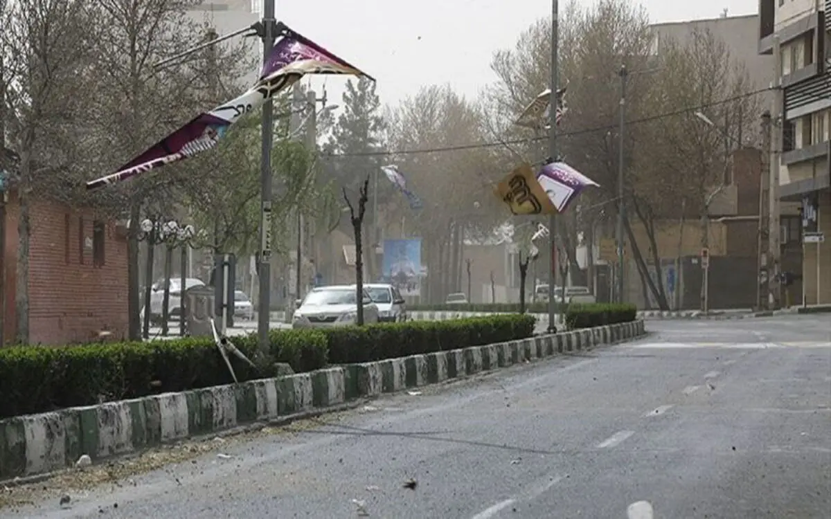 هشدار مدیریت بحران نسبت به وزش باد شدید در تهران
