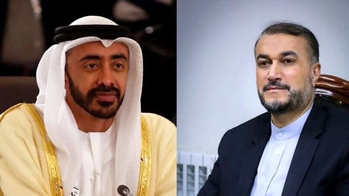 تذکر امیرعبداللهیان به وزیرخارجه امارات و پاسخ او