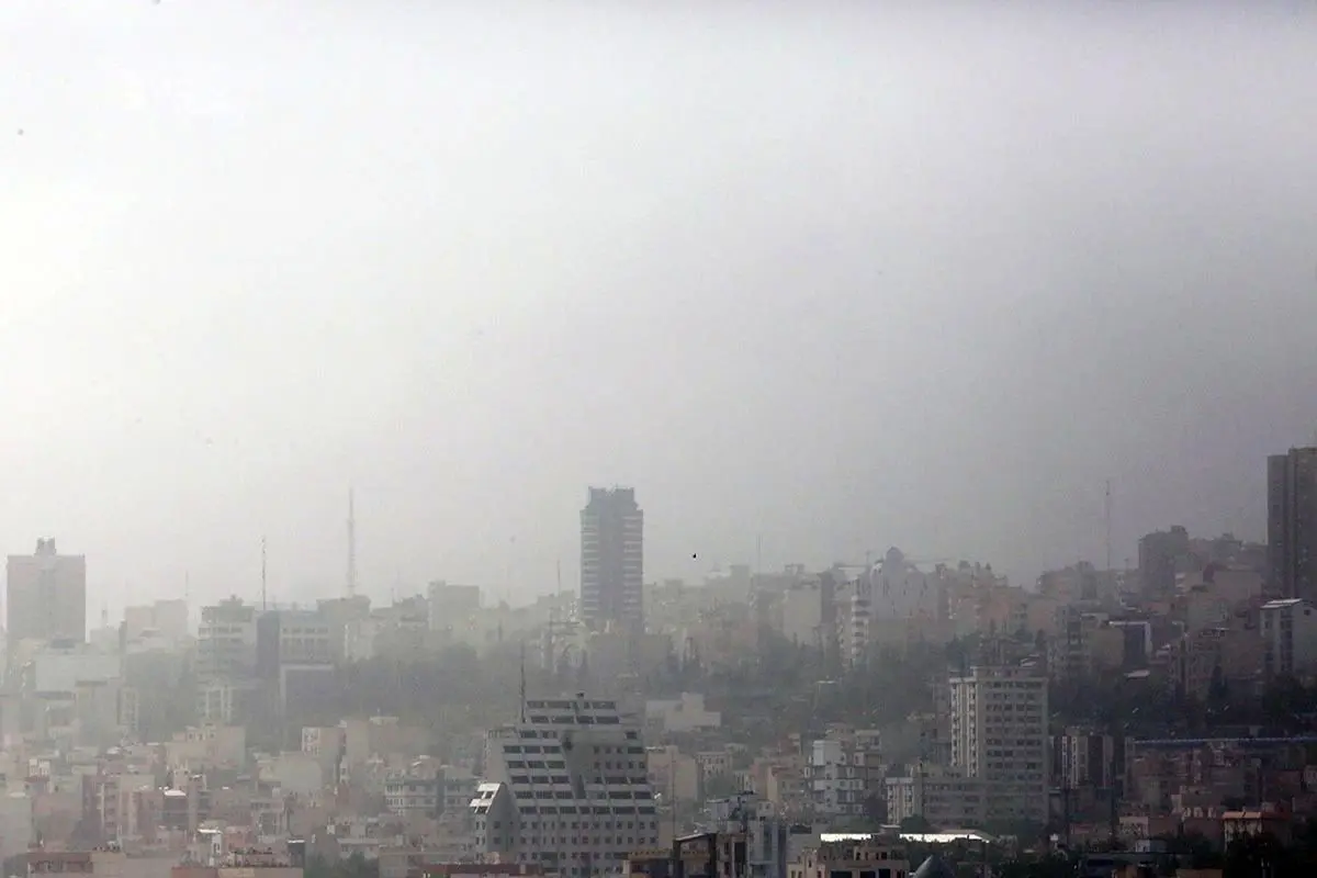 وضعیت قرمز ۱۹ ایستگاه کیفیت هوای تهران