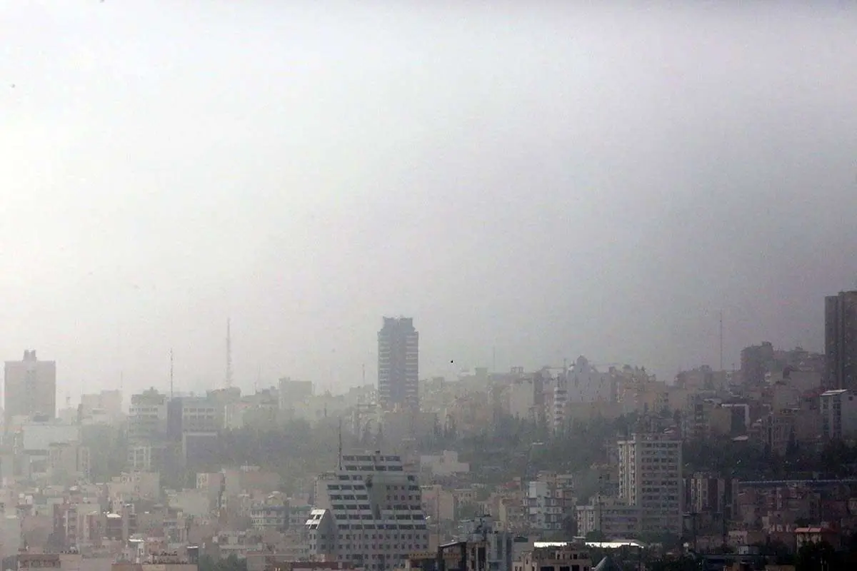 وضعیت قرمز ۱۹ ایستگاه کیفیت هوای تهران