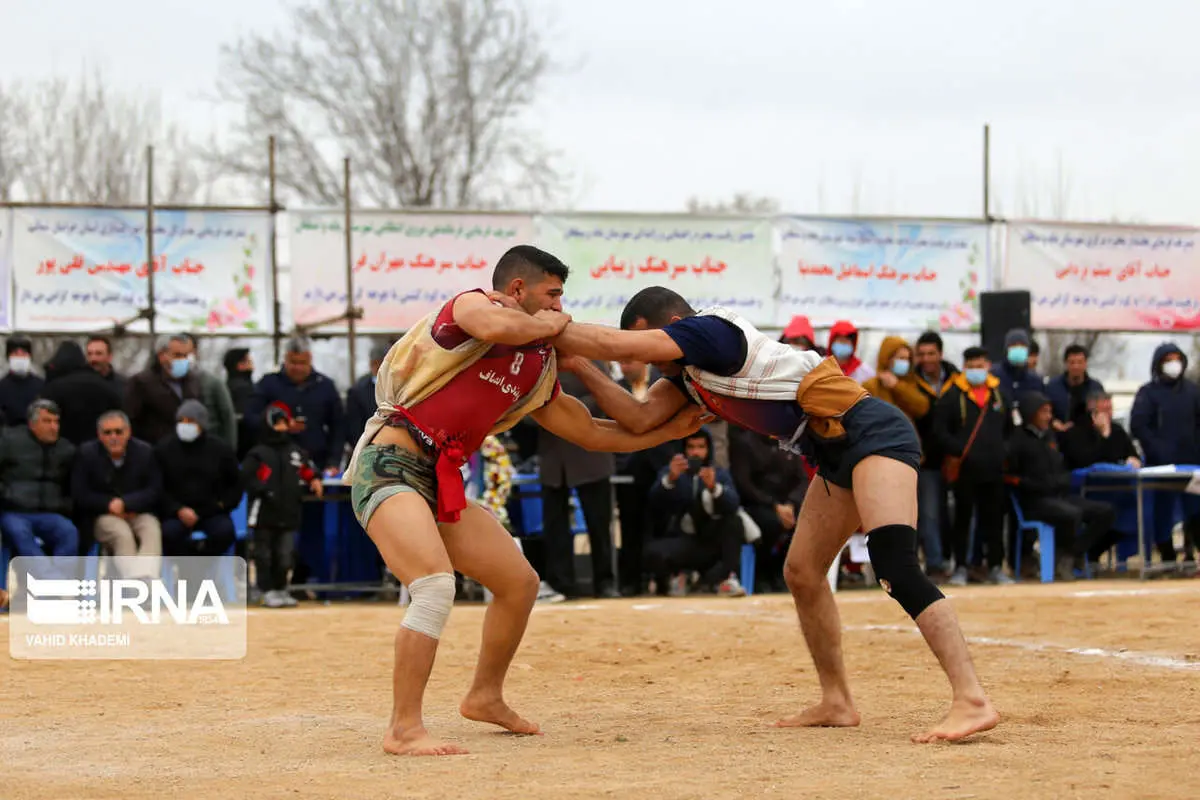 (تصاویر) مسابقات کشتی باچوخه