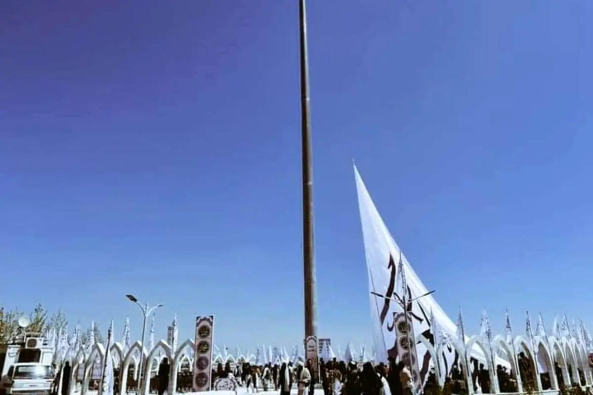 (ویدئو) طالبان رسما پرچم افغانستان را عوض کردند!