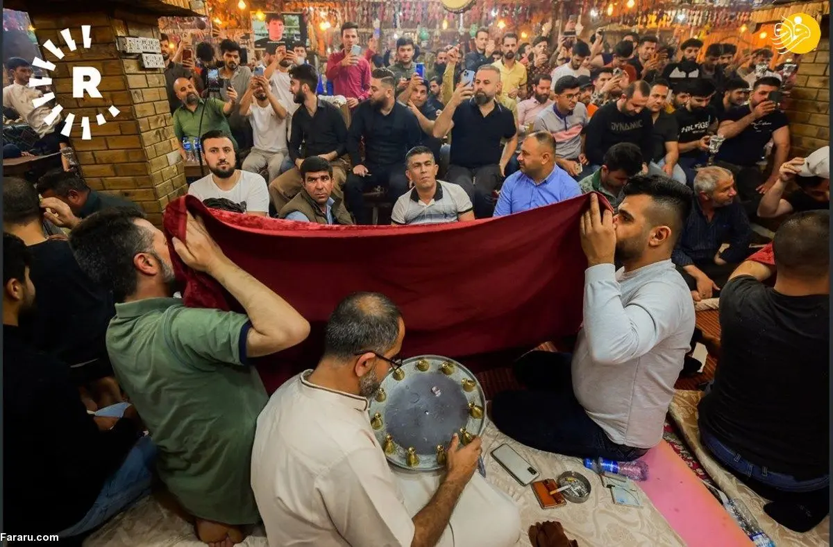 (تصاویر) محیبیس، بازی رایج شب‌های رمضان در کردستان عراق