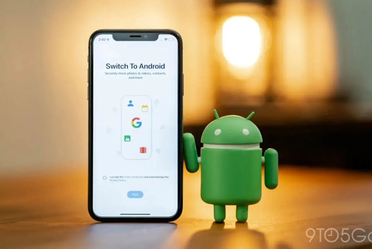 انتقال داده از iOS به اندروید با اپلیکیشن جدید گوگل!