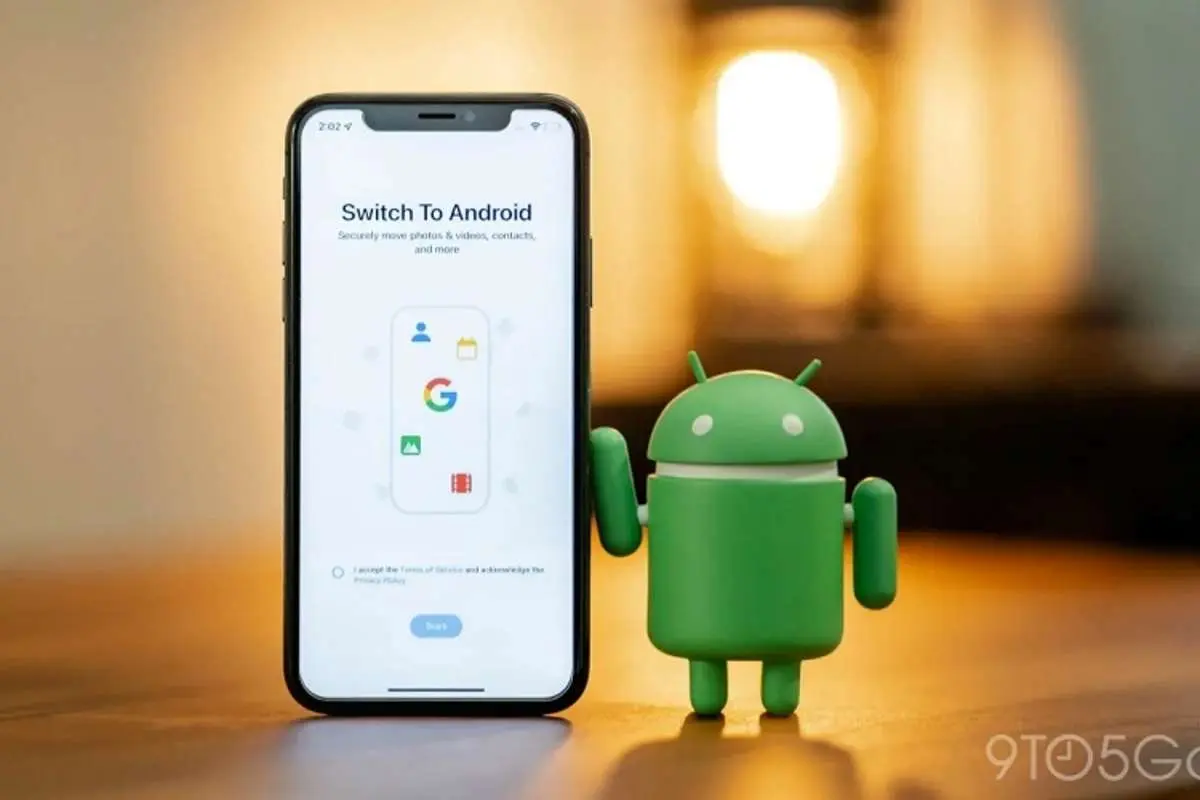 انتقال داده از iOS به اندروید با اپلیکیشن جدید گوگل!