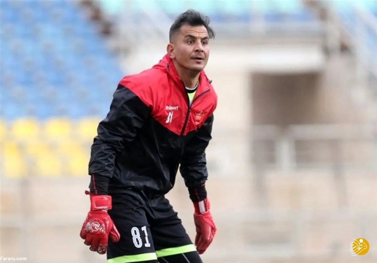 دروازه‌بان جنجالی پرسپولیس همچنان مورد غضب یحیی