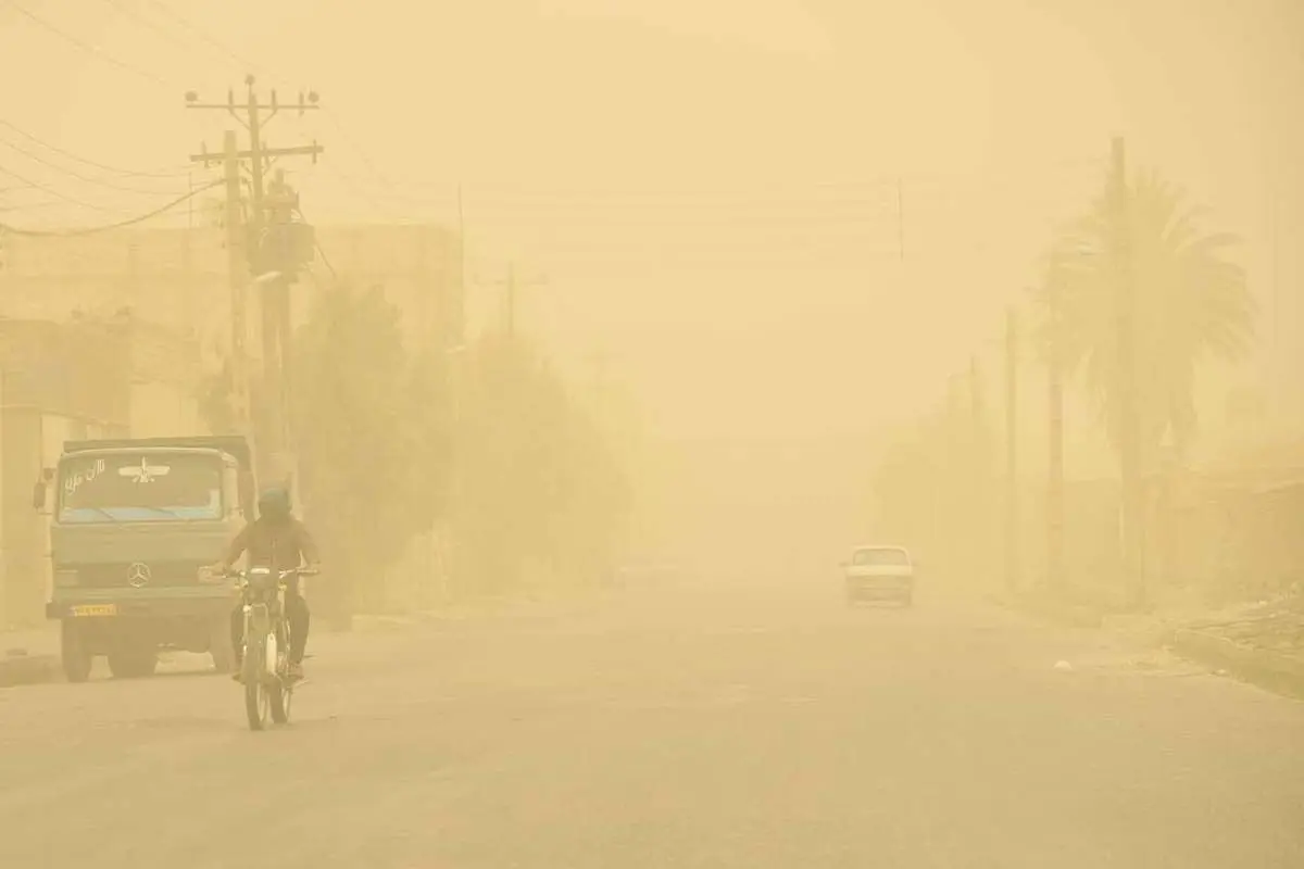 ۸ کانون گرد و غبار در خاورمیانه شناسایی شد