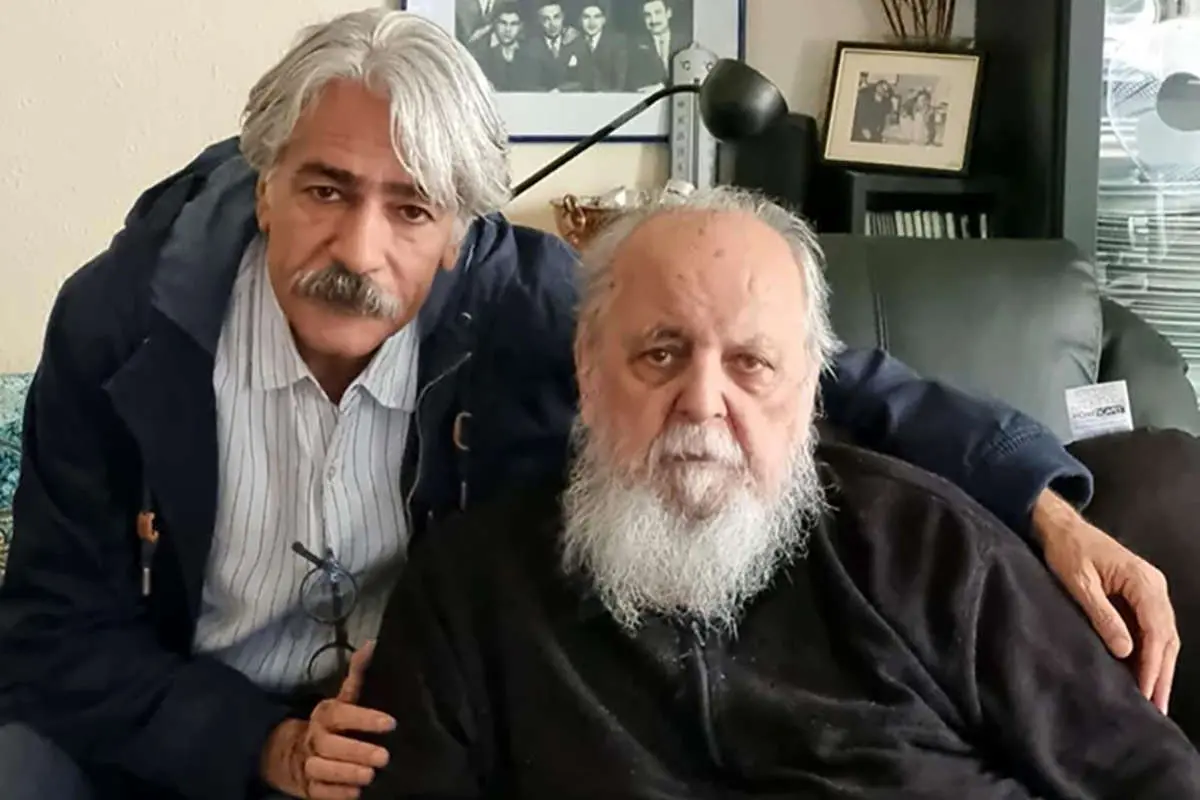 دیدار صمیمی هوشنگ ابتهاج و کیهان کلهر