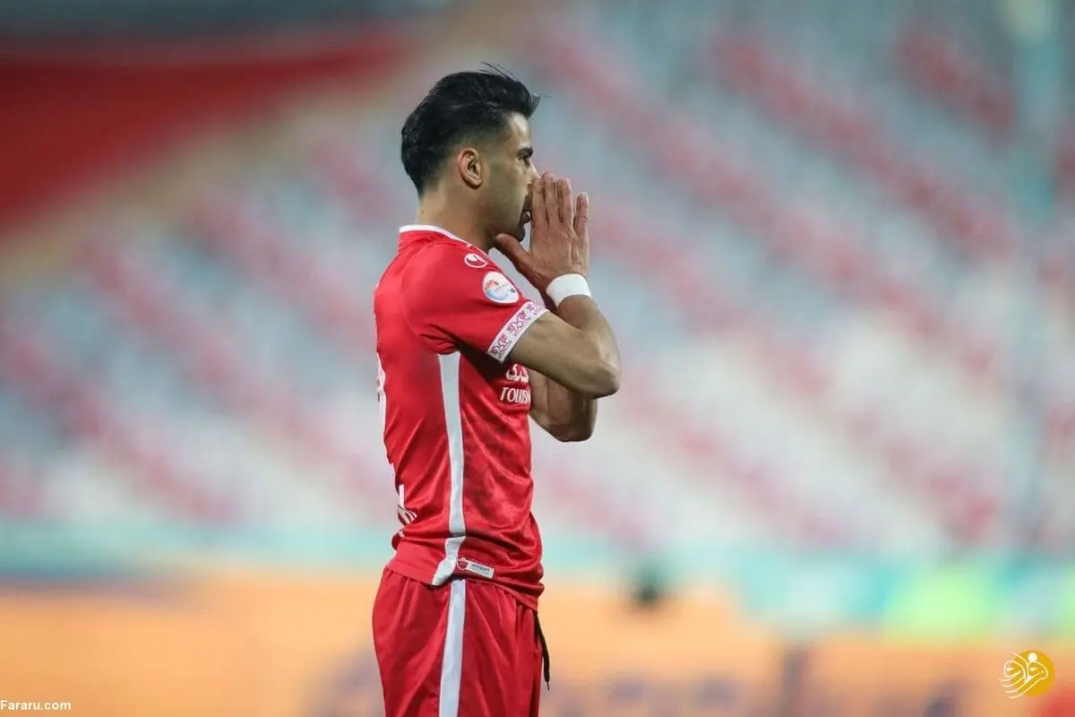 درخواست ۴۰۰ میلیونی بازیکن پرسپولیس از باشگاه برای سفر