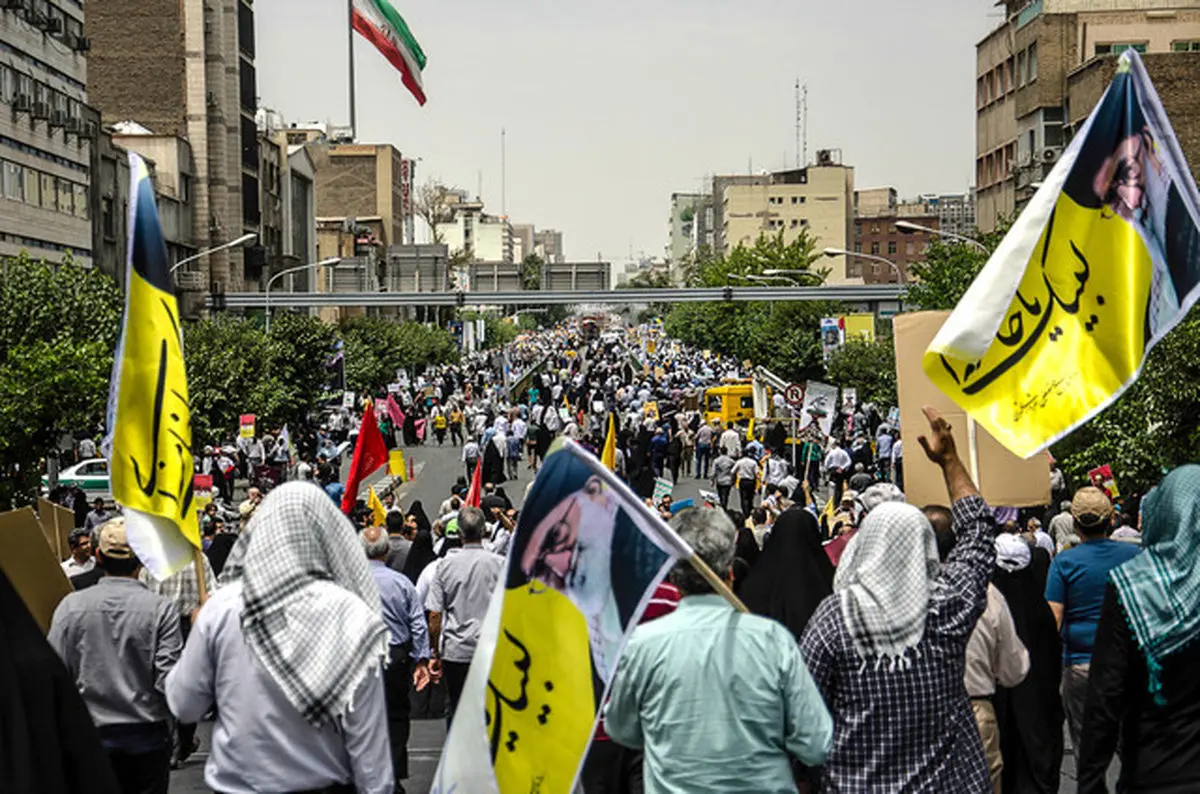 مسیر‌های راهپیمایی روز جهانی قدس در تهران