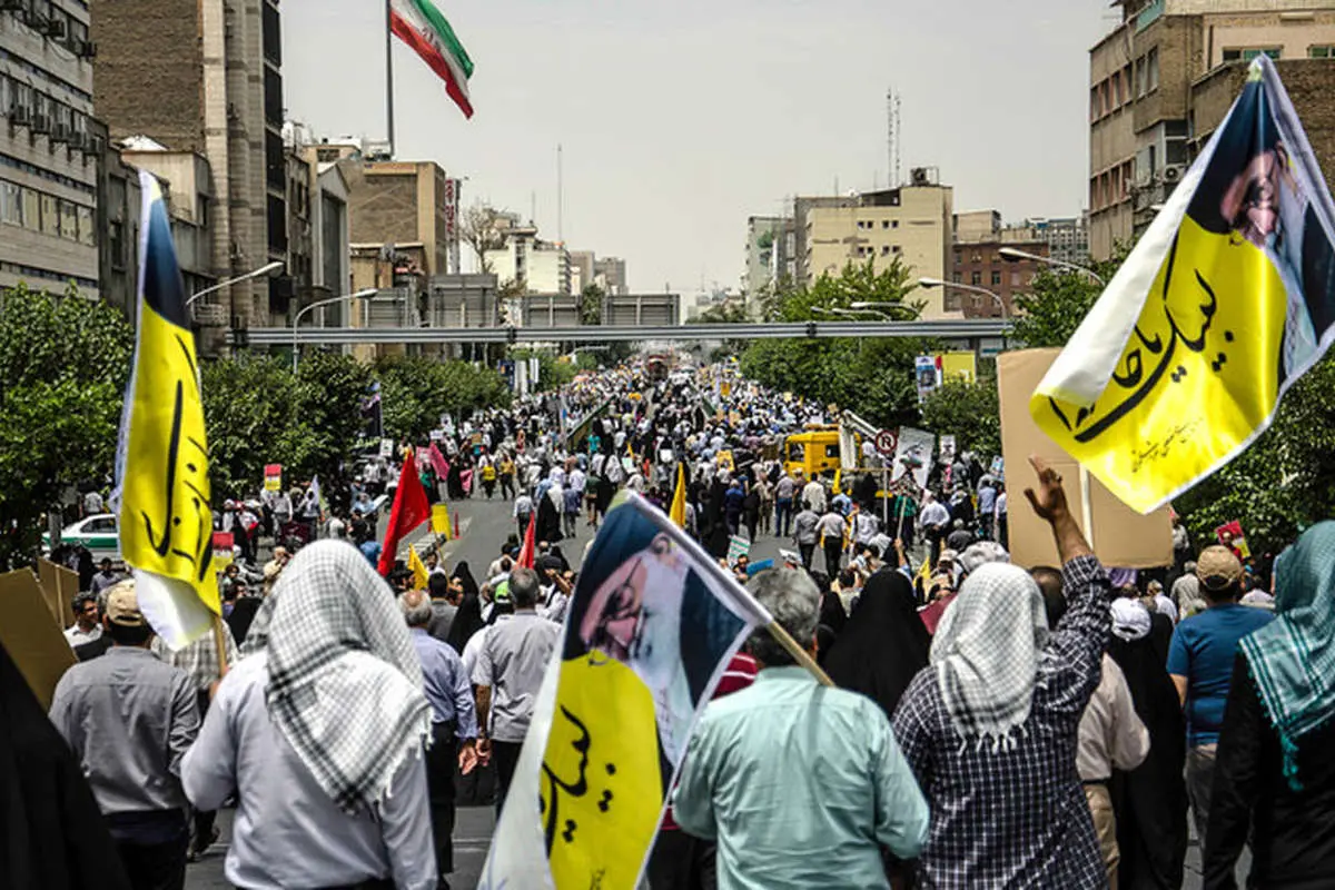 مسیر‌های راهپیمایی روز جهانی قدس در تهران