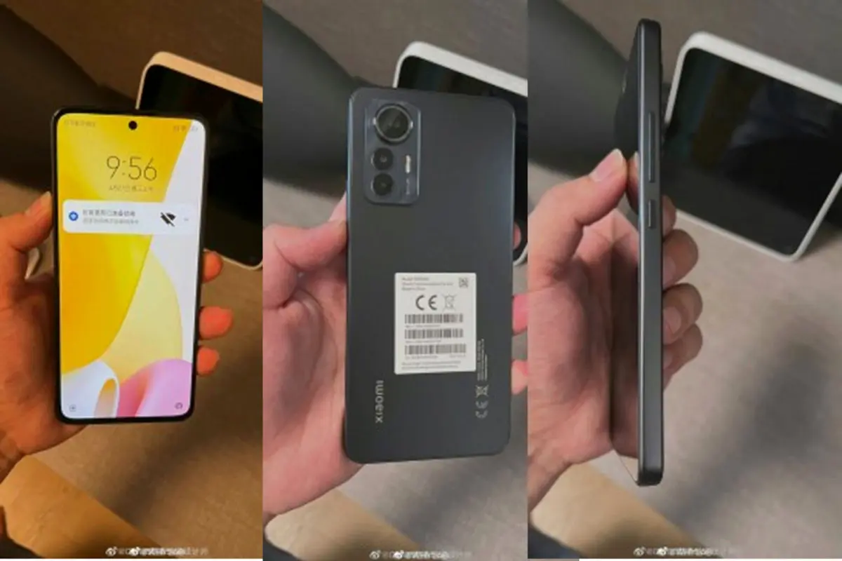 اولین تصاویر زنده گوشی شیائومی ۱۲ لایت