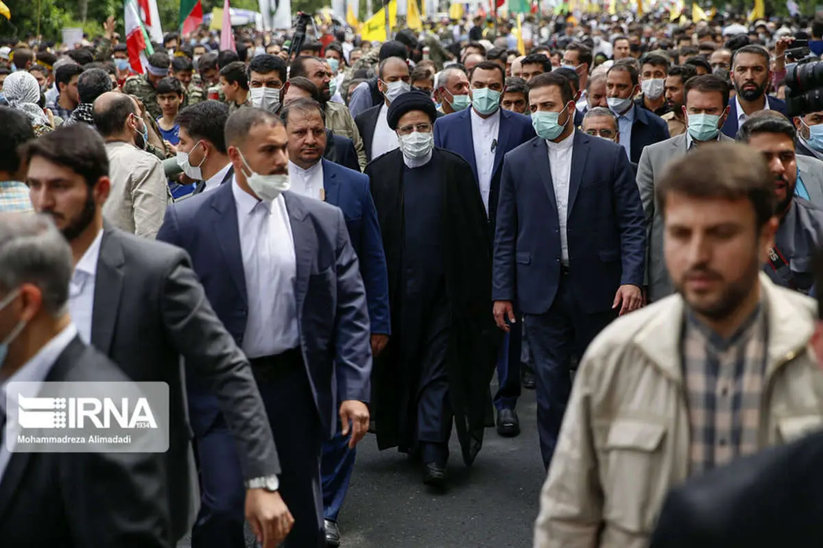 کدام مسئولان در راهپیمایی روز قدس حضور داشتند و چه گفتند؟