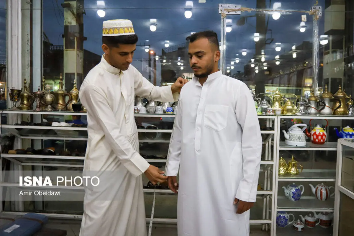 (تصاویر) بازار اهواز در آستانه عید فطر