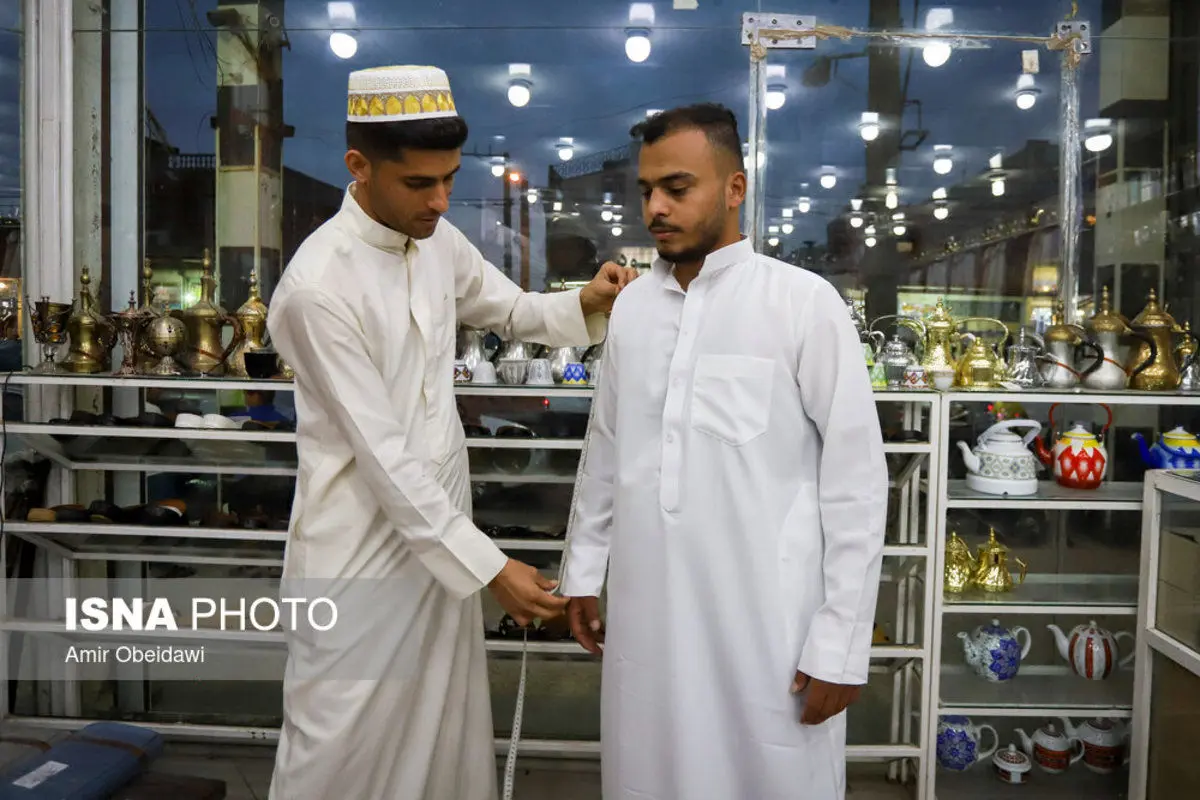 (تصاویر) بازار اهواز در آستانه عید فطر