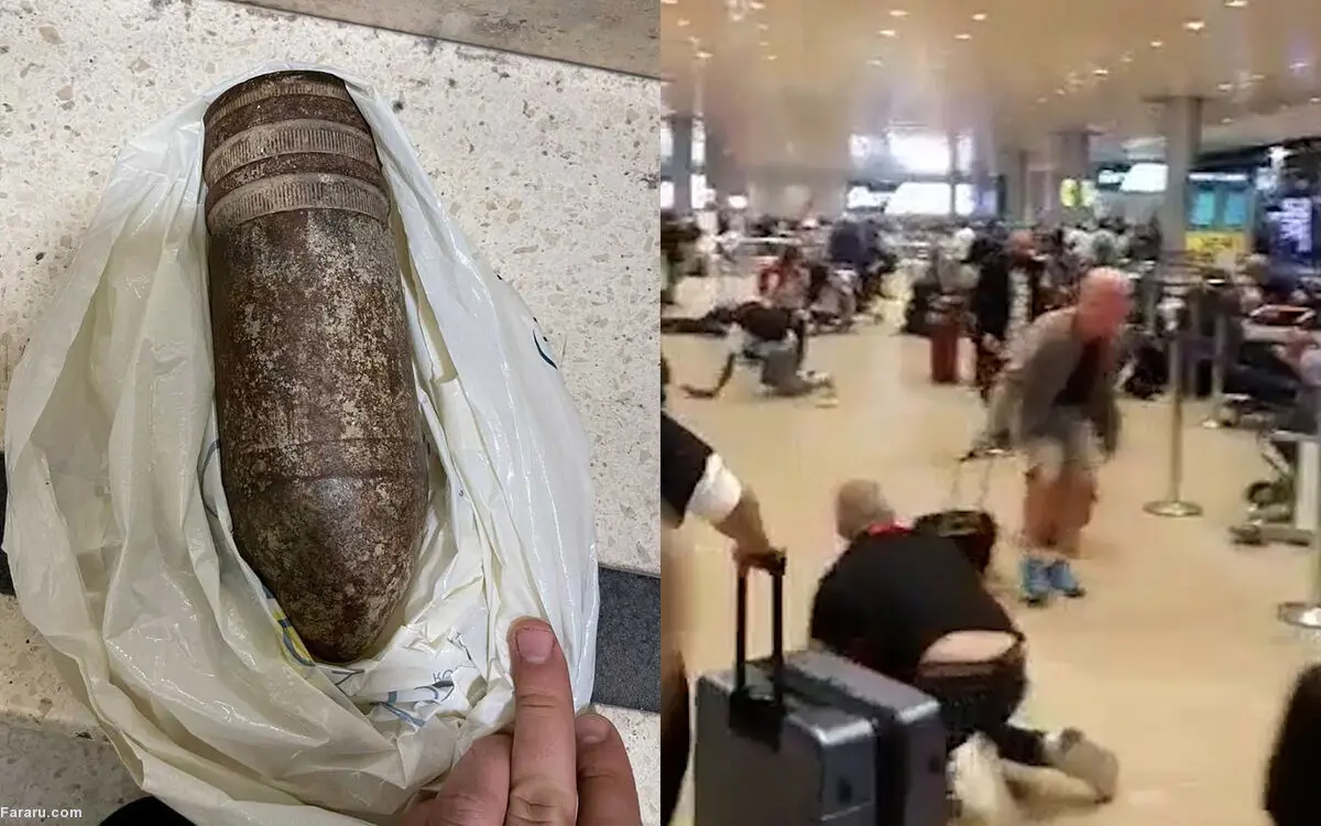 (ویدئو) وحشت آفرینی خمپاره منفجر نشده به عنوان سوغات سفر!