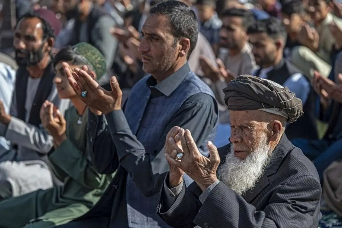 (تصاویر) عید فطر جنجالی طالبان