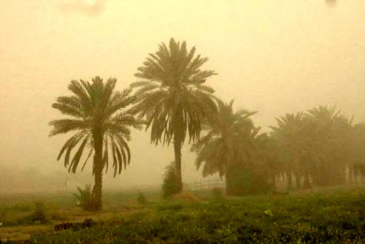 موج قوی گرد و خاک خوزستان را فرا می‌گیرد