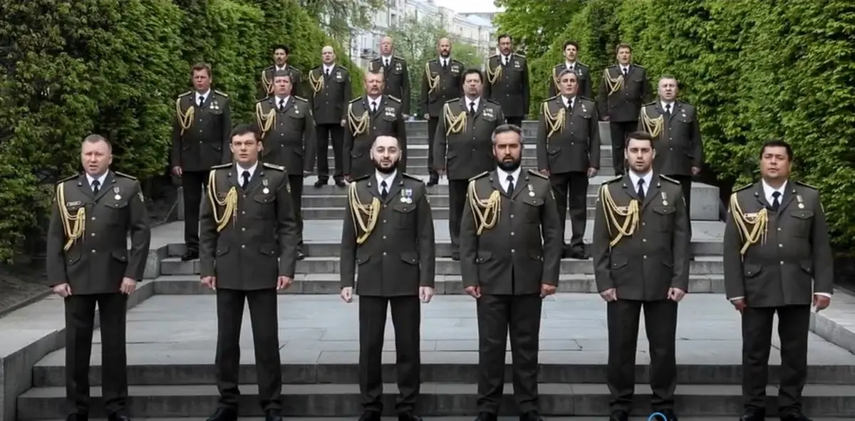 (ویدئو) سرود مبارکباد مسلمانان ارتش اوکراین به مناسبت عید فطر