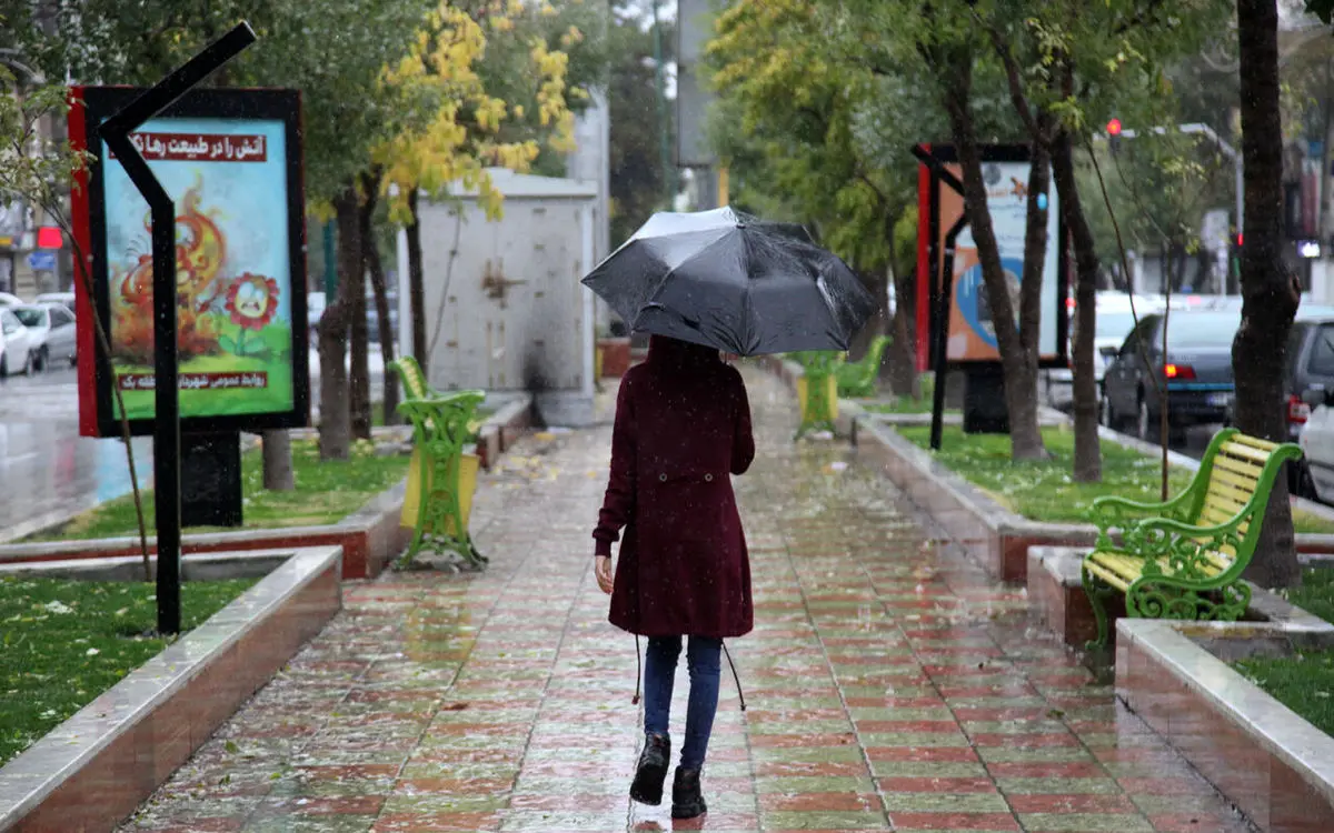 کاهش ۳۰ درصدی بارش در تهران نسبت به متوسط بلندمدت