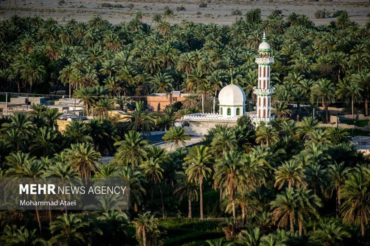 (تصاویر) قصر قند نگین سبز بلوچستان
