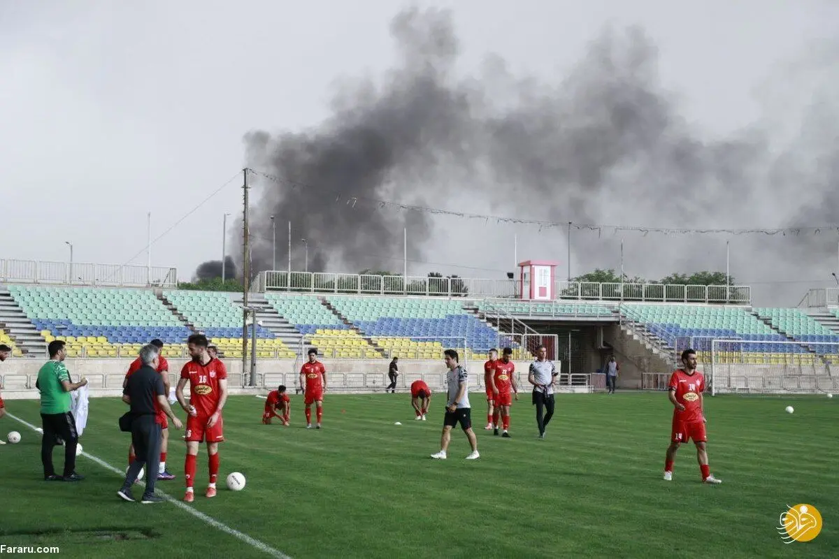 دود‌های مشکوک در حاشیه بازی پرسپولیس!