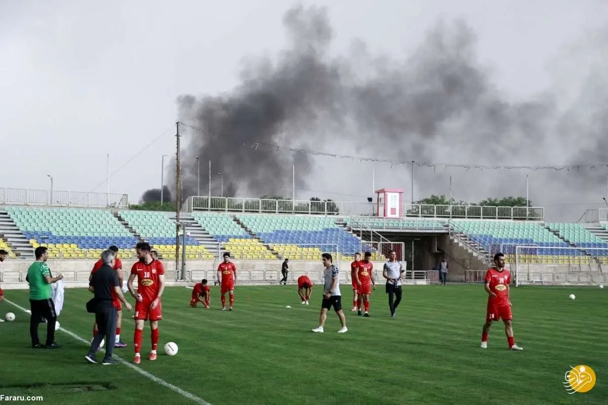 دود‌های مشکوک در حاشیه بازی پرسپولیس!