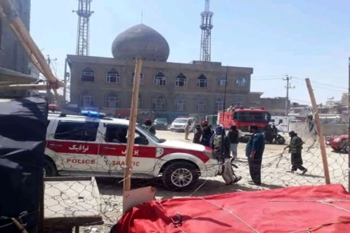 انفجار در مسجدی در قندوز افغانستان