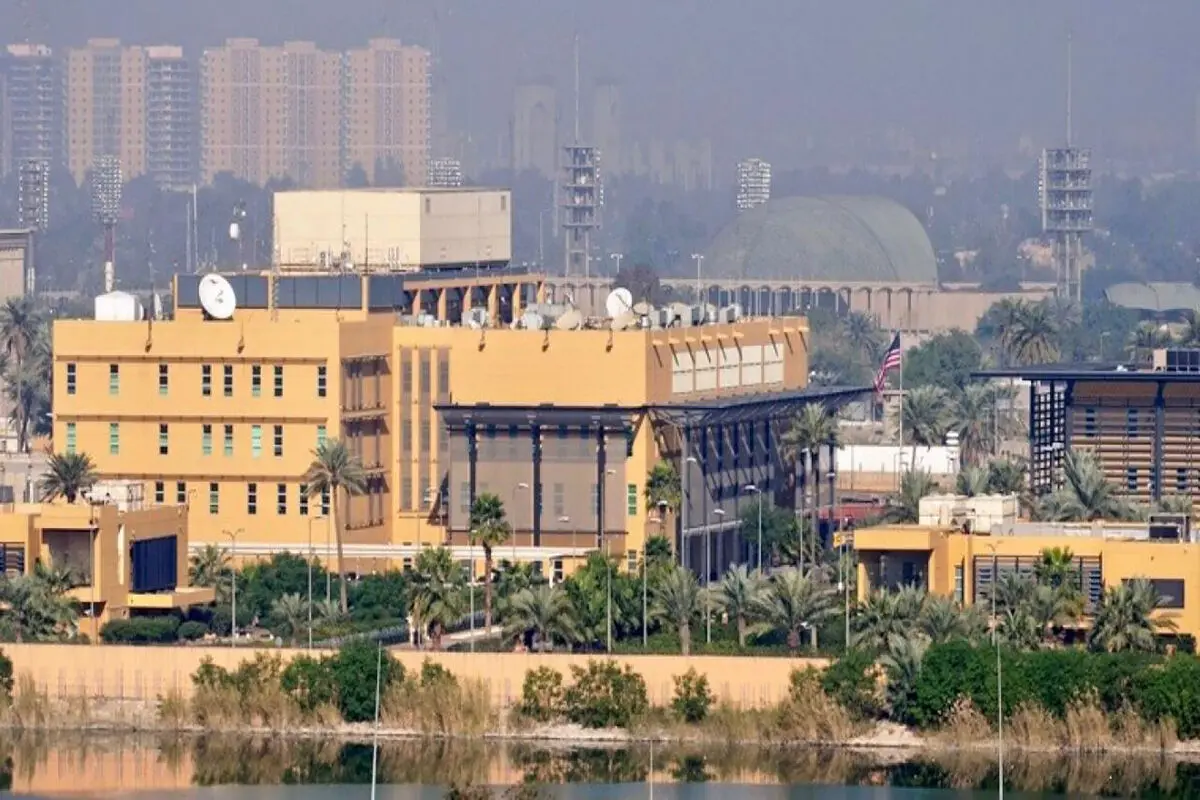 فعال شدن آژیر خطرِ سفارت آمریکا در بغداد