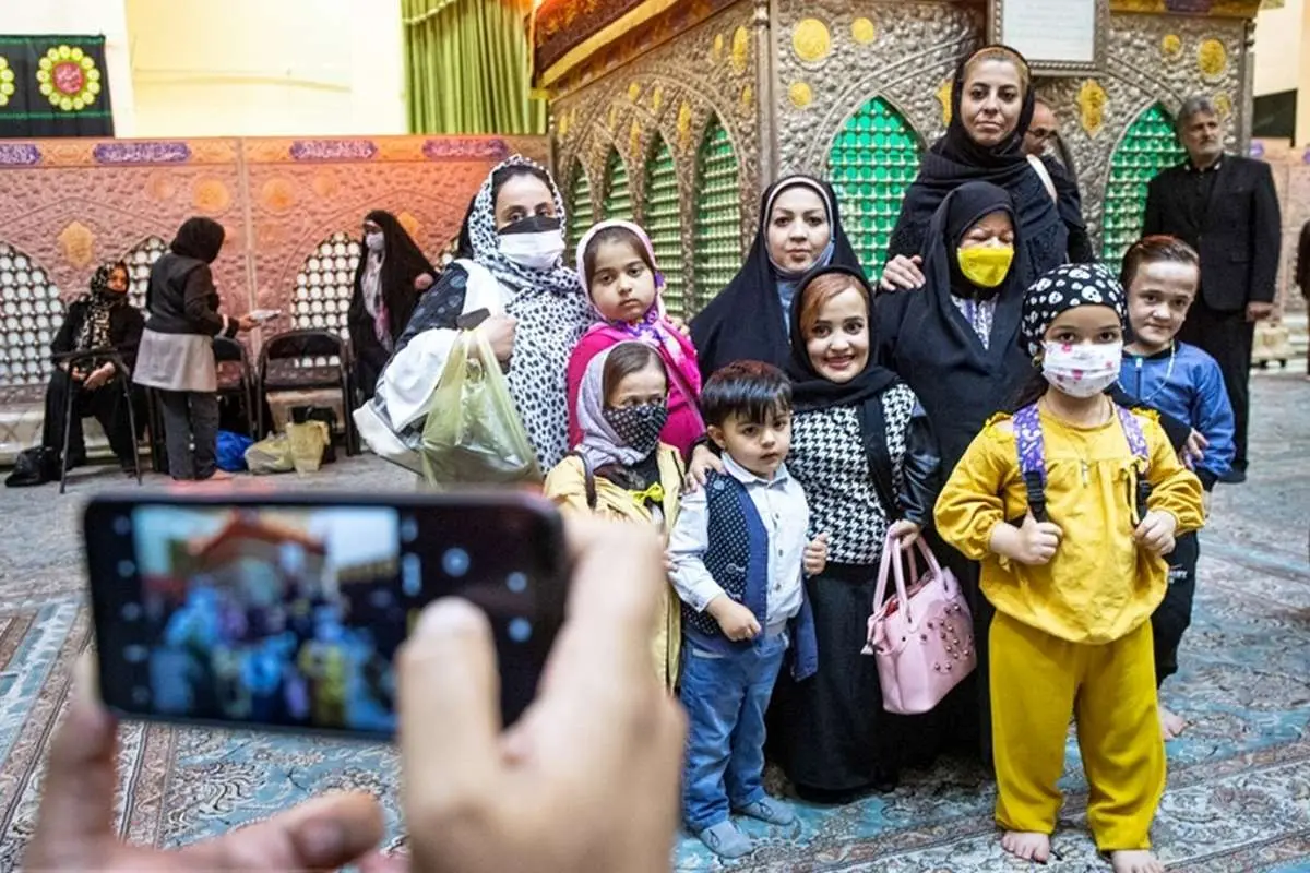 (تصاویر) مراسم افطار کوتاه قامتان