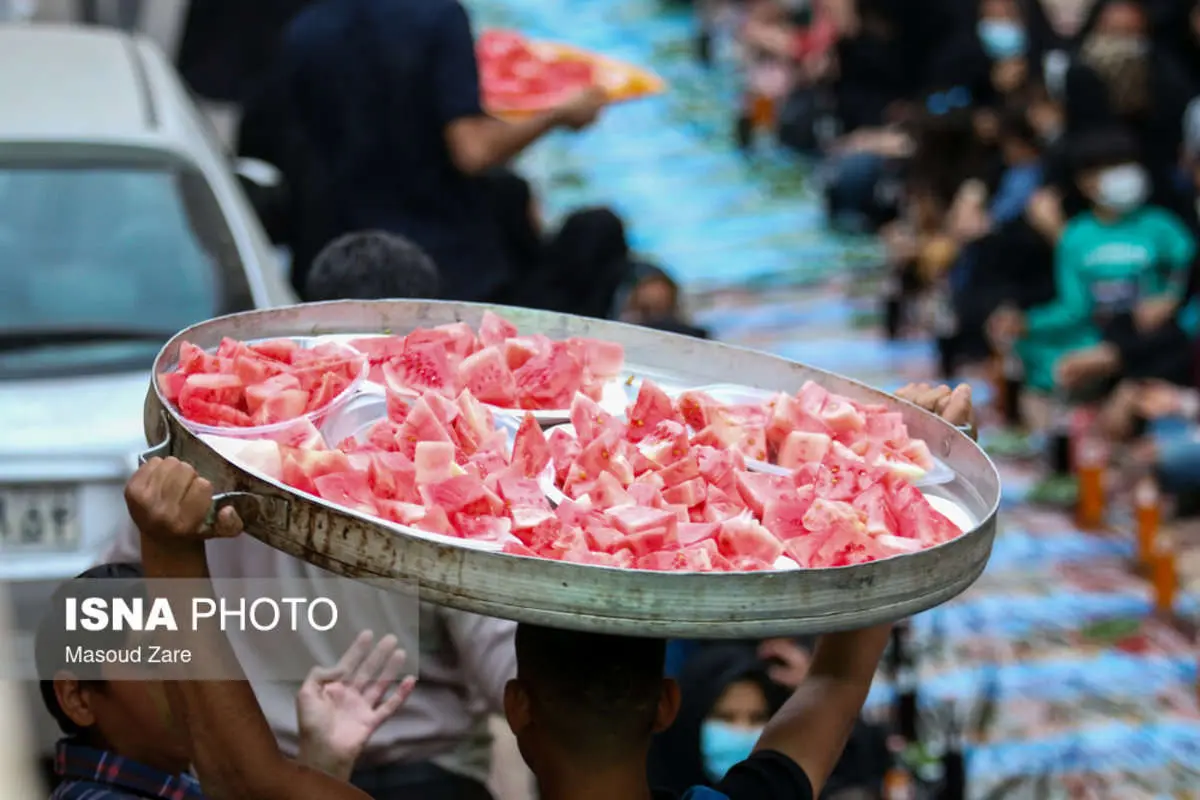(تصاویر) حوالی افطار در محله گلچینان یزد