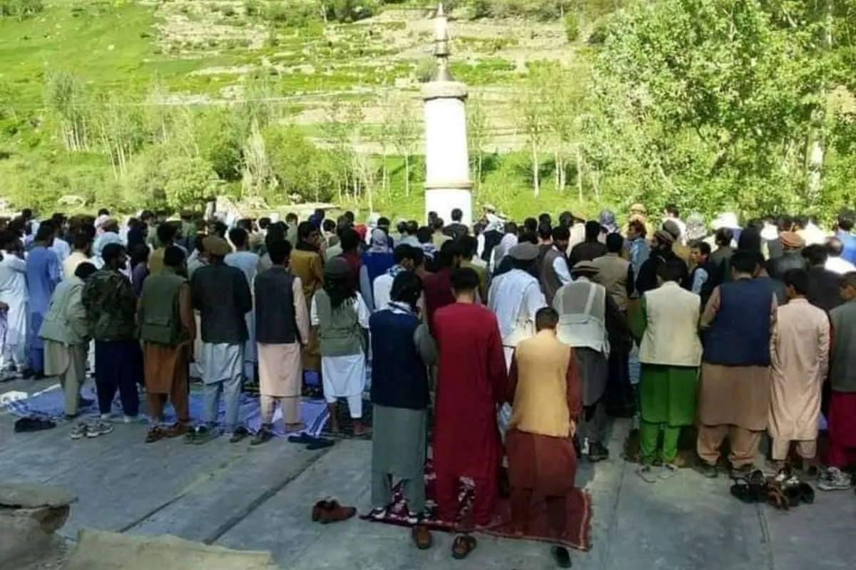 (ویدئو) روستایی در پنجشیر برخلاف دستور طالبان عید فطر را دوشنبه جشن گرفت