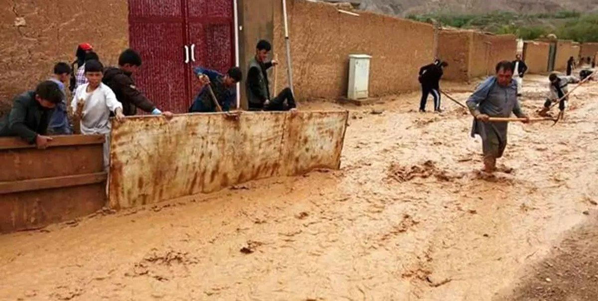 سیل در افغانستان تاکنون ۲۰ قربانی گرفت