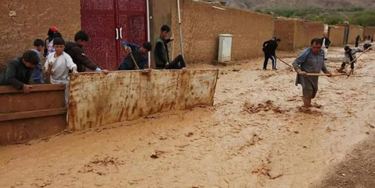سیل در افغانستان تاکنون ۲۰ قربانی گرفت