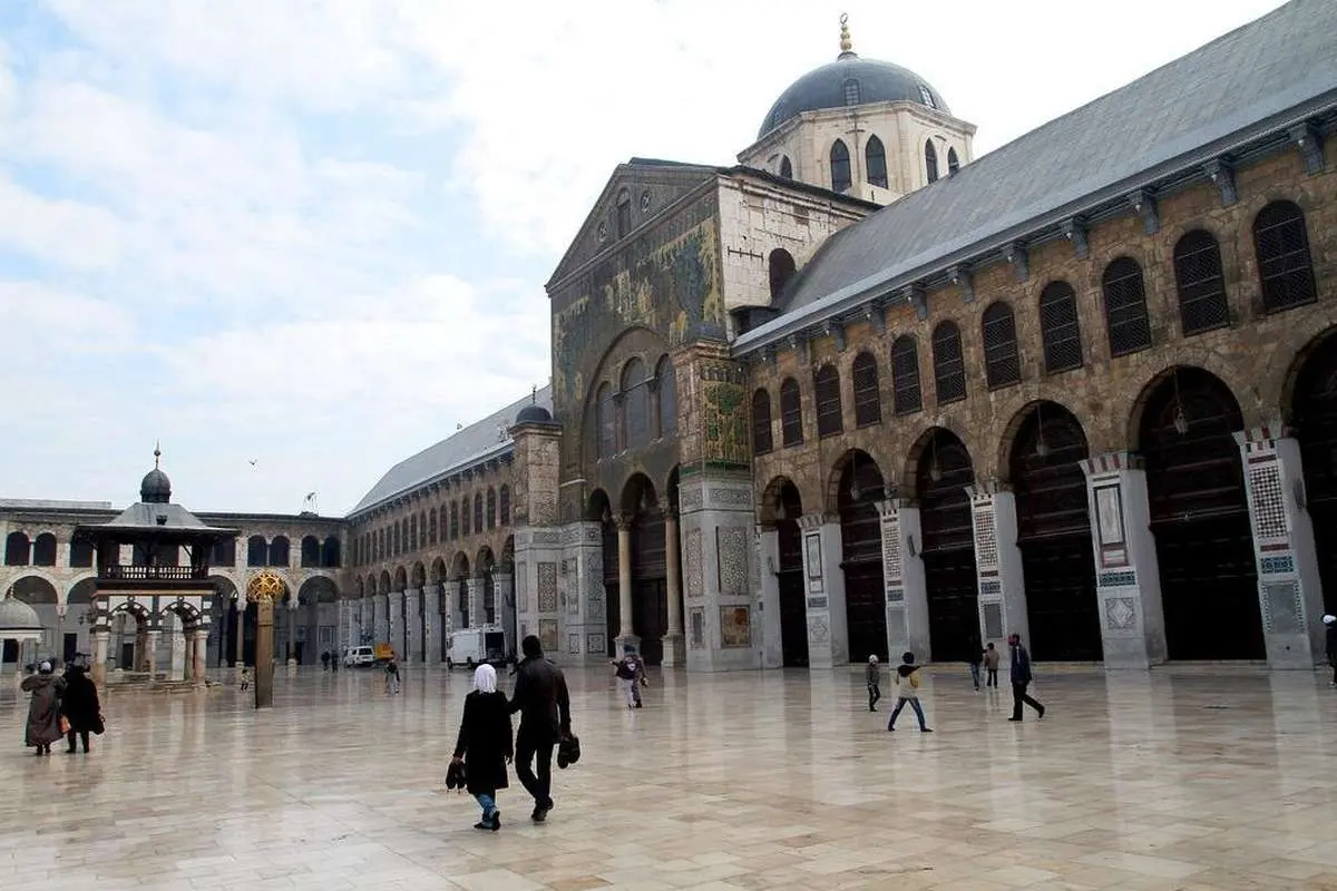 (ویدئو) داستان اذان جمعی در مسجد اموی دمشق