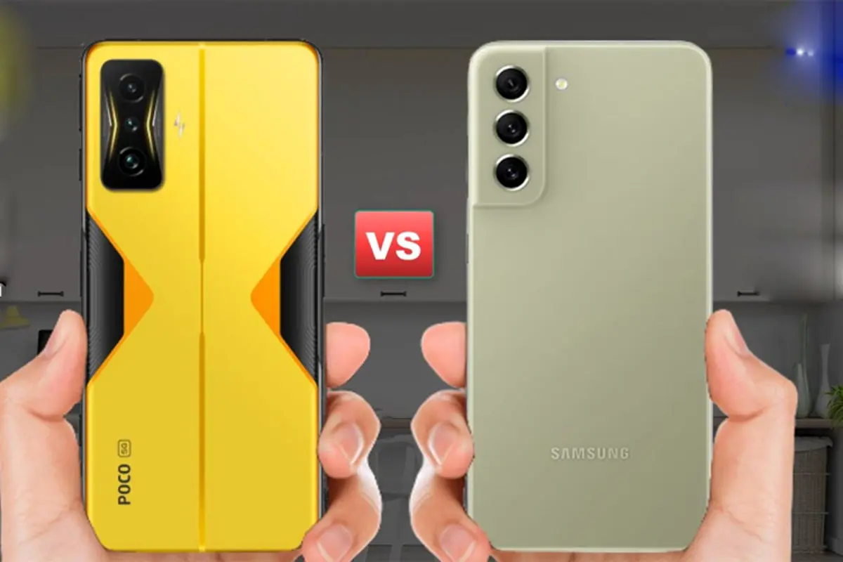 مقایسه گلکسی S21 FE سامسونگ با پوکو F4 GT