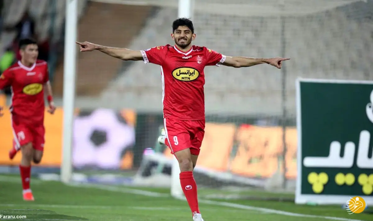 لقب جدید و جالب ترابی در تمرینات پرسپولیس