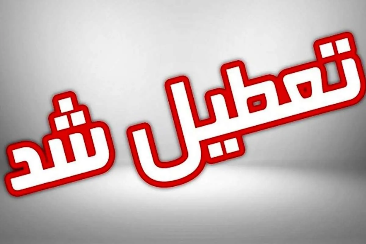 مدارس ابتدایی تهران تعطیل شد
