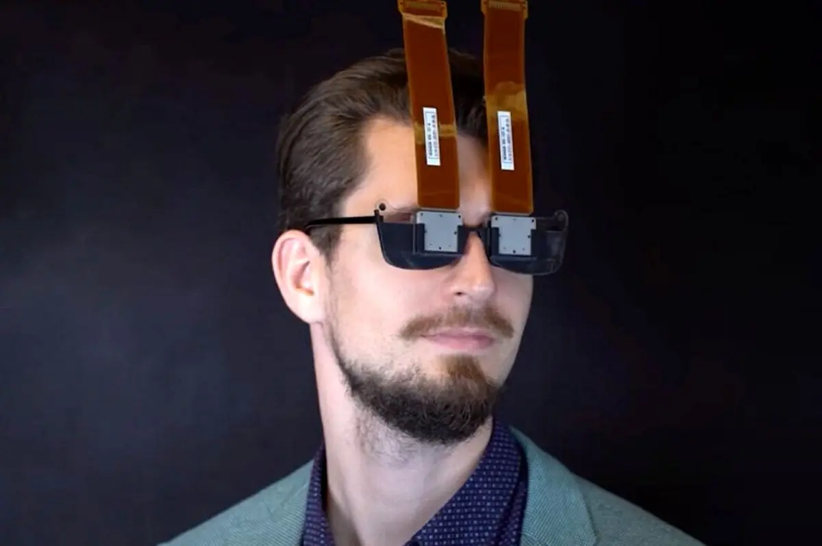 (تصاویر) نازک‌ترین عینک واقعیت مجازی جهان