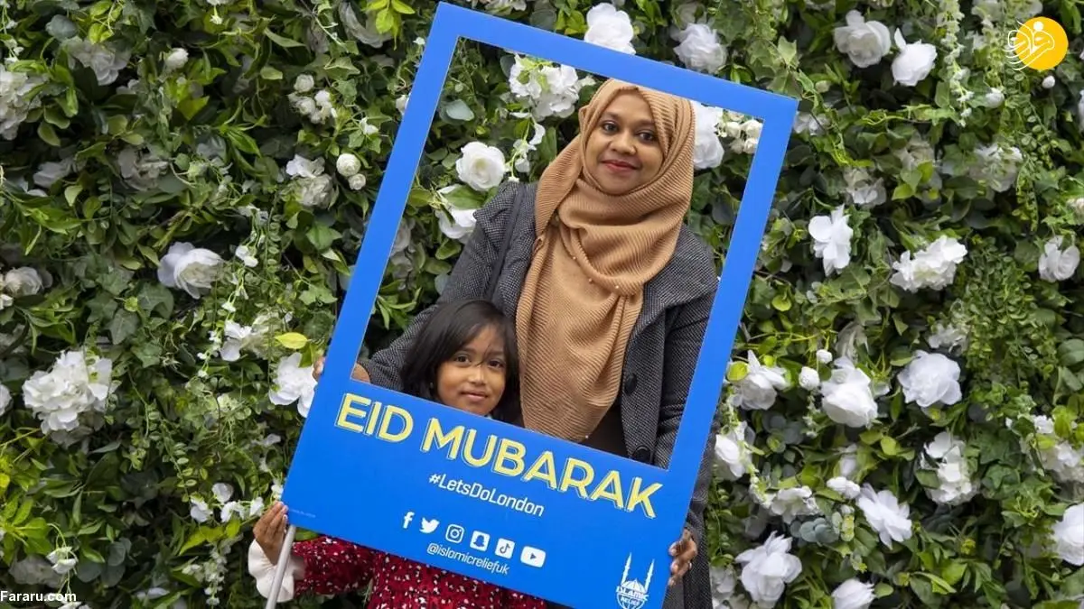 (تصاویر) جشن رمضان در میدان ترافالگار لندن