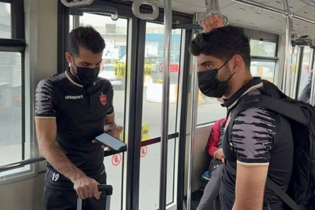 ورود پرسپولیس به اصفهان با حضور یک بازیکن ویژه