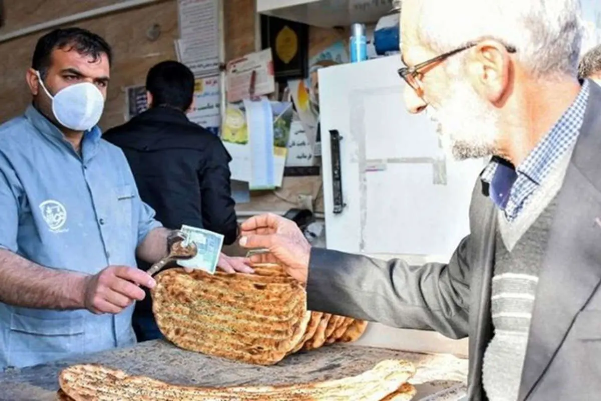 «شنیدهها میگوید سهم هر نفر در ماه ۲۱ عدد نان است»