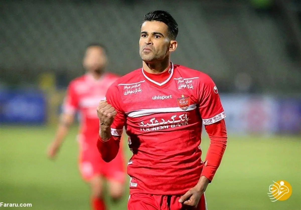 عمل موفقیت‌آمیز مهاجم پرسپولیس