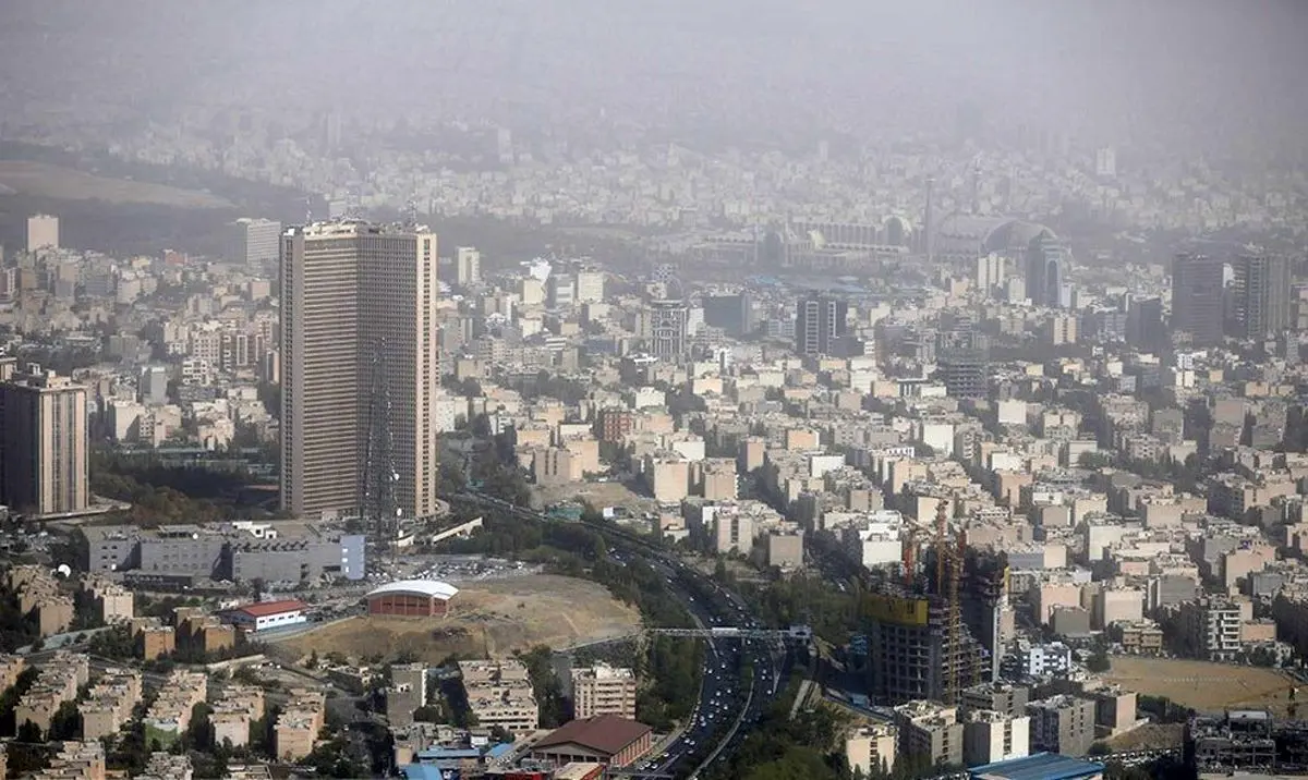 افزایش خیزش گرد وخاک در تهران