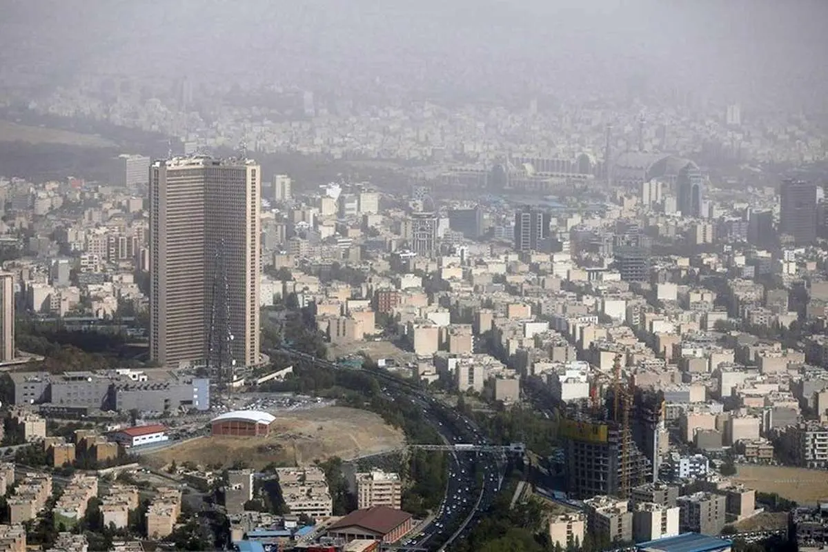 افزایش خیزش گرد وخاک در تهران