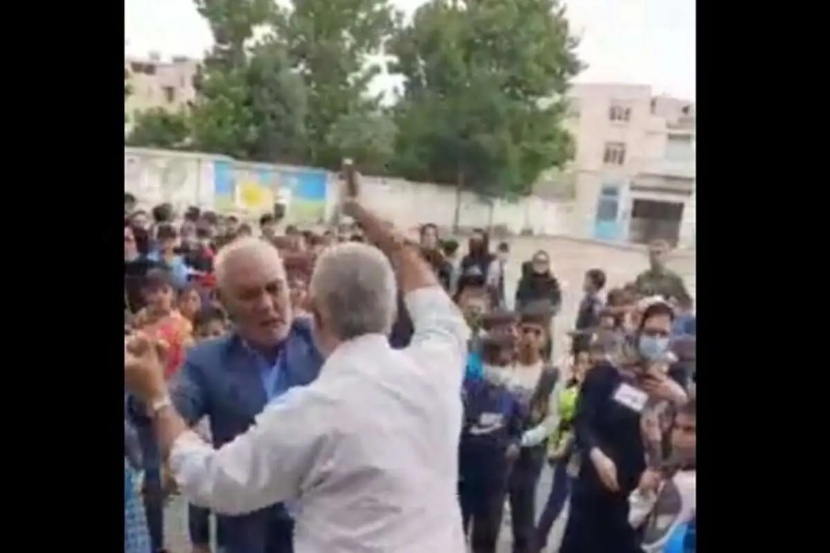 واکنش آموزشوپرورش به ویدیوی جنجالی سیلی خوردن ناظم مدرسه