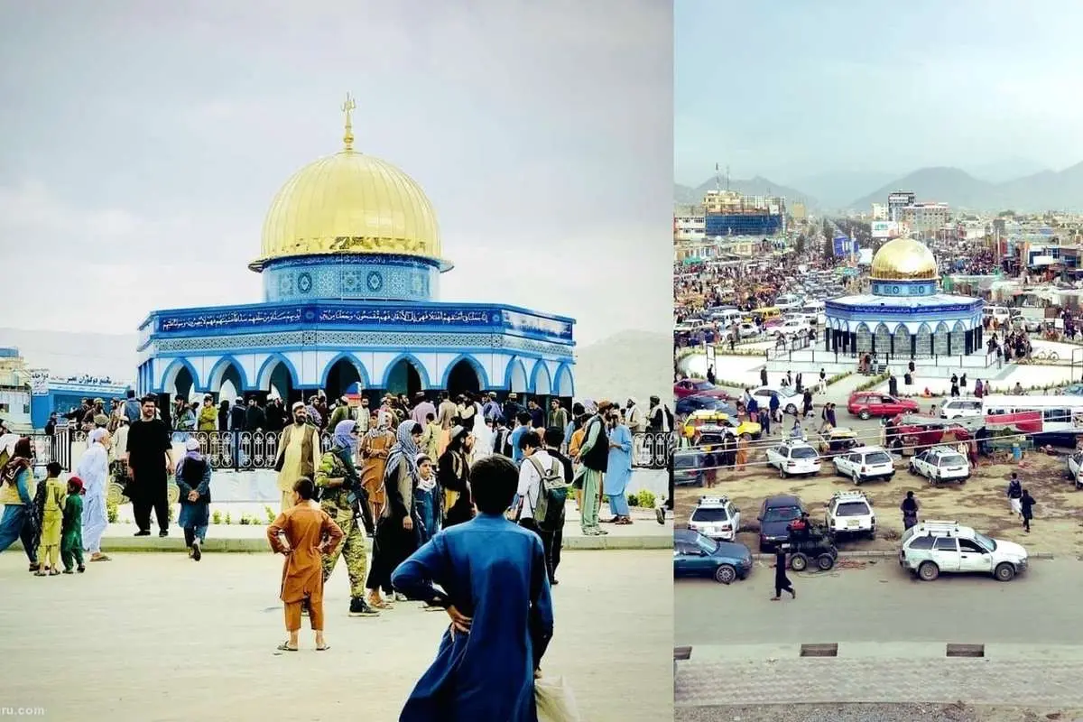 (ویدئو) طالبان از نسخه کپی بیت المقدس رونمایی کرد