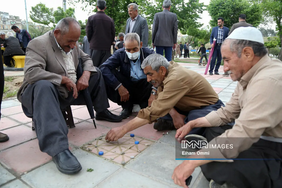 (تصاویر) شهربازی پیرمرد‌ها