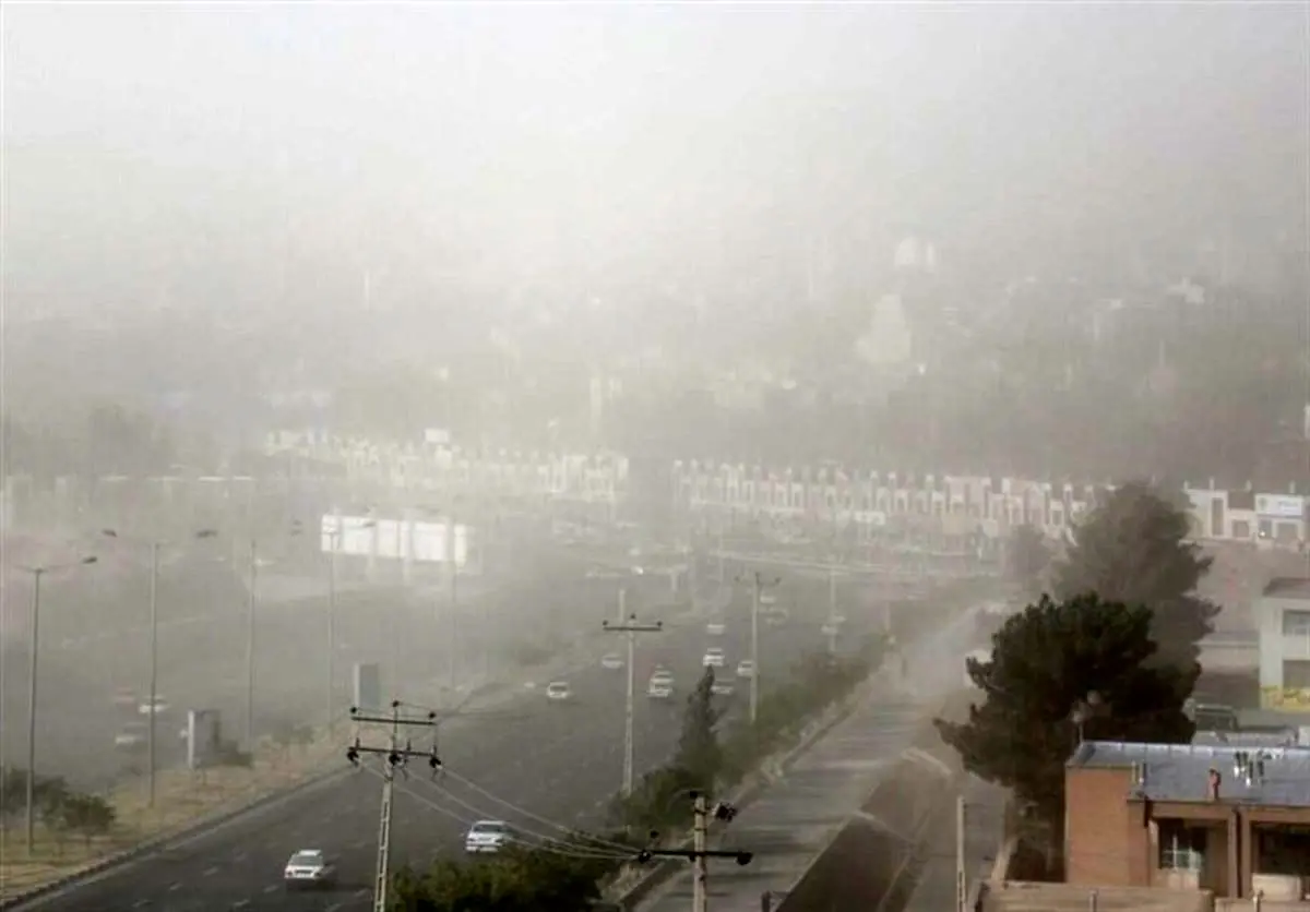 هوای کردستان خاکی شد